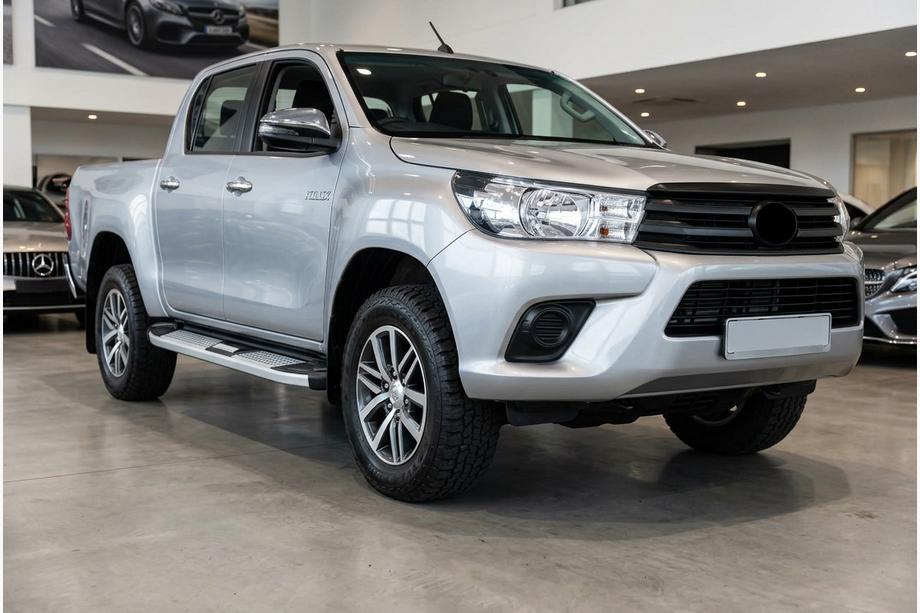 Toyota Hilux 2015– Mevsim Grey bočné nášľapy (2 ks, hliník) Image