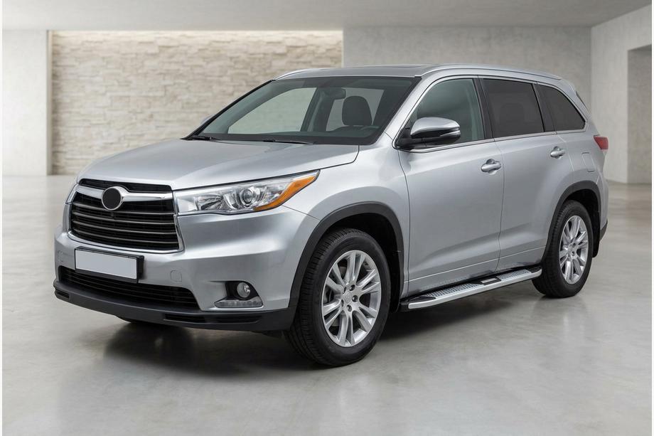 Toyota Highlander 2013–2019 Mevsim Grey bočné nášľapy (2 ks, hliník) Image