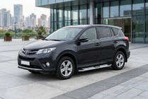 Toyota Rav 4 2013–2018 Mevsim Grey bočné nášľapy (2 ks, hliník) fotografia 1
