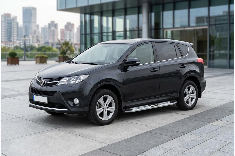 Toyota Rav 4 2013–2018 Mevsim Grey bočné nášľapy (2 ks, hliník) Image