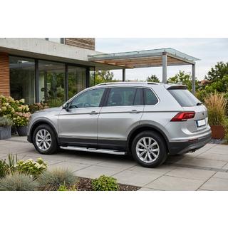 Mevsim Grey bočné nášľapy (2 ks, hliník) Volkswagen Tiguan 2016–2023 fotografia 1