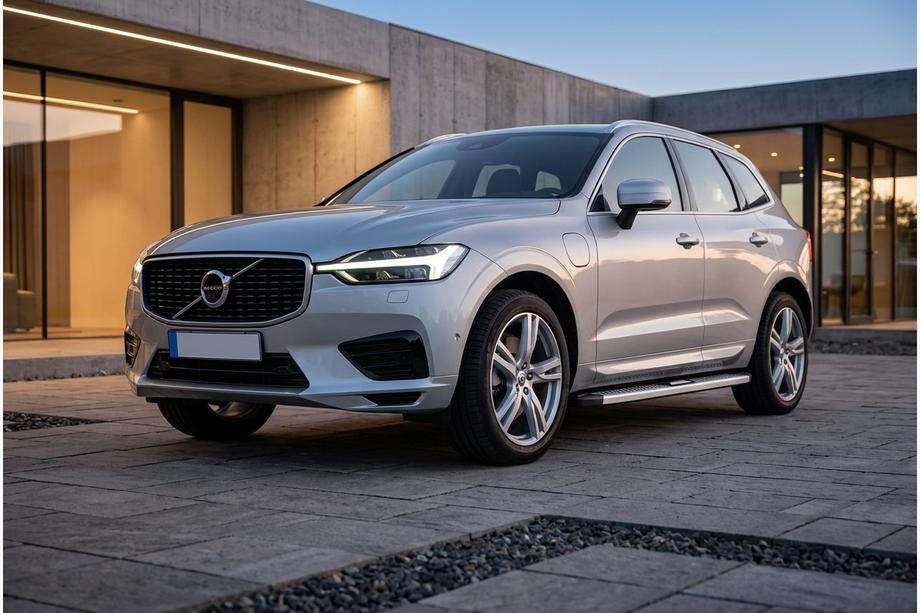 Volvo XC60 2017– Mevsim Grey bočné nášľapy (2 ks, hliník) Image