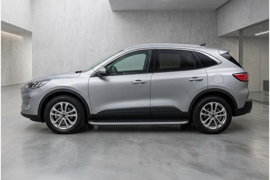 Ford Kuga/Escape 2019– Bočné prahy Tayga Grey (2 ks, hliník) Image