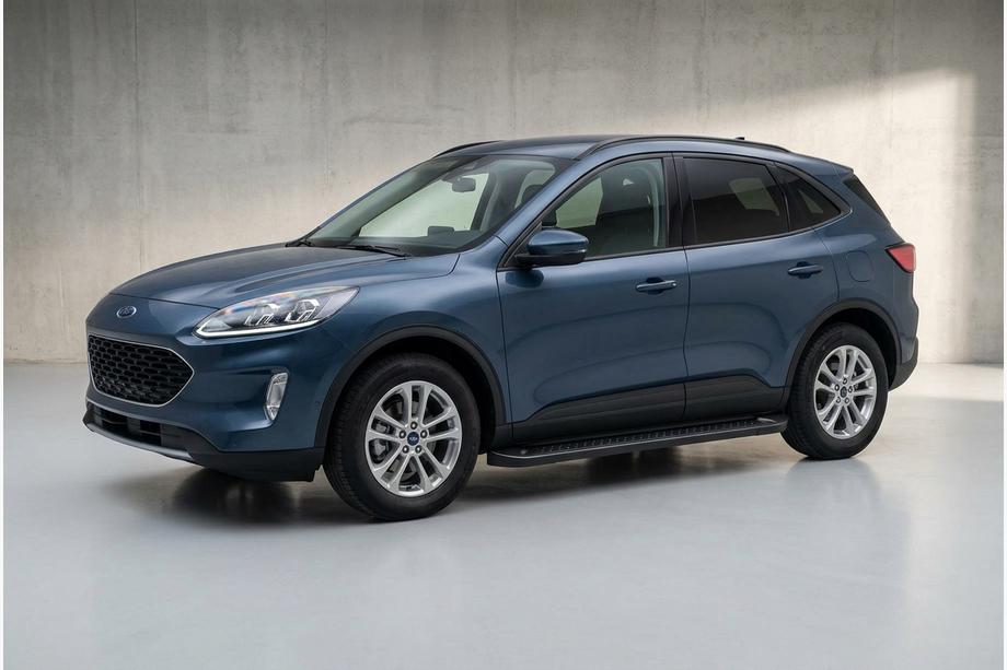 Ford Kuga/Escape 2019– Bočné nášľapy Allmond Black (2 ks, hliník) Image