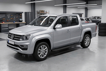 Volkswagen Amarok 2010–2022 Maya V2 Black bočné nášľapy (2 ks, hliník) fotografia 1