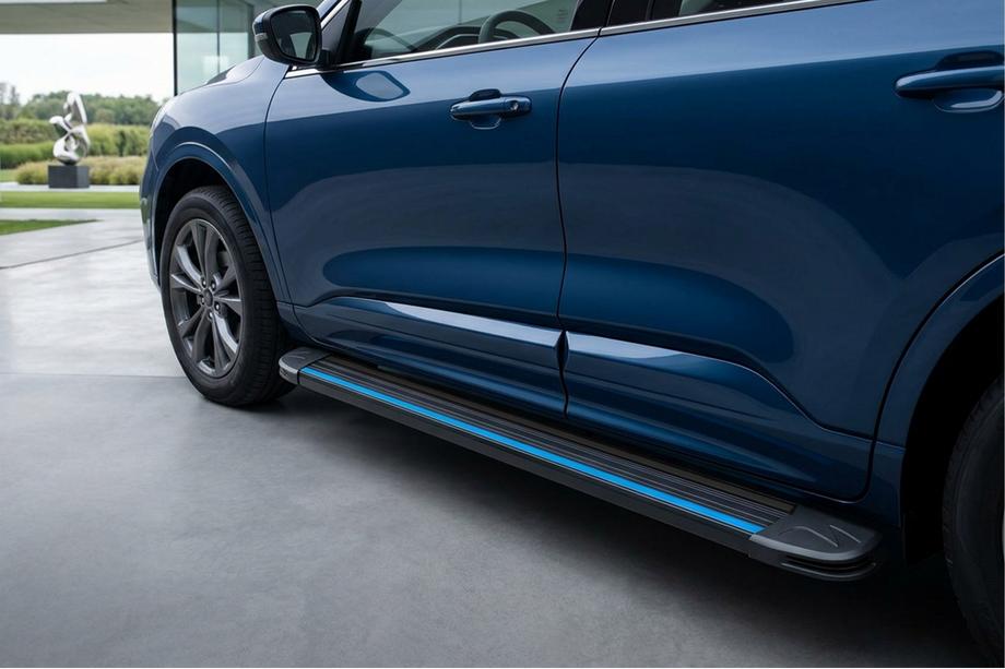 Ford Kuga/Escape 2019– Bočné nášľapy Maya Blue (2 ks, hliník) Image