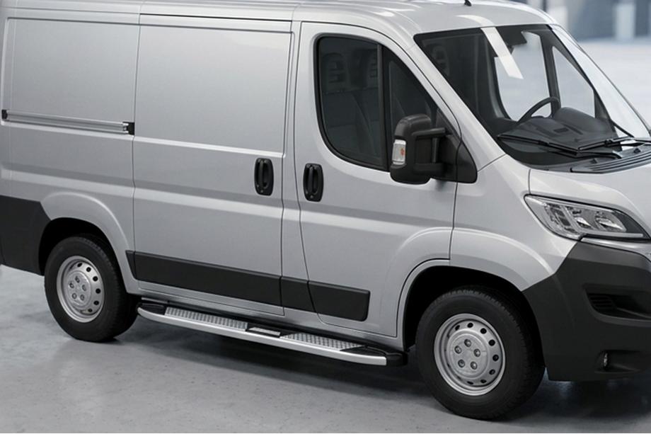 Peugeot Boxer 2006–2025 Mevsim Grey bočné nášľapy (2 ks, hliník) Image