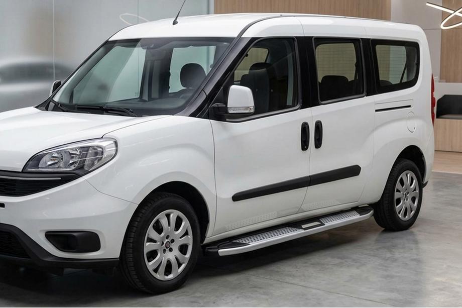 Opel Combo 2012–2018 Mevsim Grey bočné nášľapy (2 ks, hliník) Image