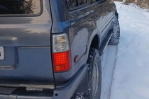 Toyota Land Cruiser 80 1990–1997 Bočné nášľapy Maya V1 (2 ks, hliník) fotografia 8