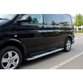 Mevsim Grey bočné nášľapy (2 ks, hliník) Volkswagen T5 2010–2015 fotografia 1