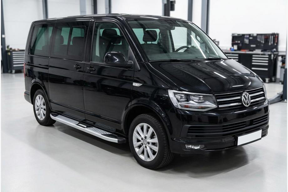 Volkswagen T6 2015–2024 Mevsim Grey bočné nášľapy (2 ks, hliník) Image