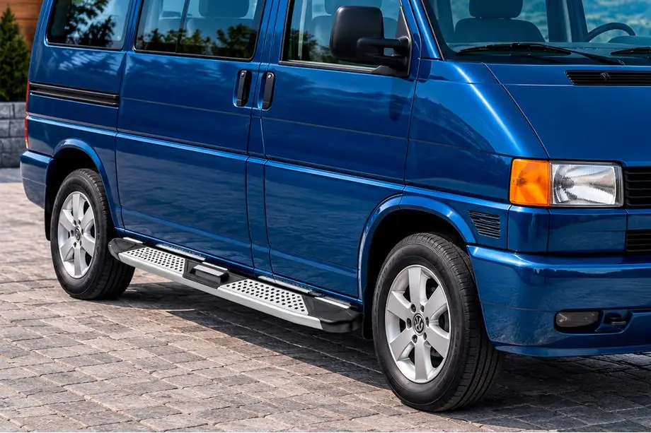 Volkswagen T4 Caravelle/Multivan 1990–2003 Mevsim Grey bočné nášľapy (2 ks, hliník) Image