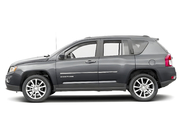 Jeep Compass 2006–2016 OmsaLine dverové lišty (nerez) fotografia 3