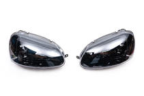 Volkswagen Golf 5 2003–2009 Predné svetlomety s LED svetlami Black (2 ks) fotografia 3