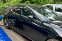 Mazda 3 2019– Okenné deflektory HB (4 ks, HIC) fotografia 2