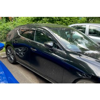 Okenné deflektory HB (4 ks, HIC) Mazda 3 2019– fotografia 2