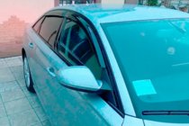 Audi A6 C7 2011–2017 Okenné deflektory Sedan (4 ks, HIC) fotografia 2
