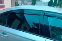 Audi A6 C7 2011–2017 Okenné deflektory Sedan (4 ks, HIC) fotografia 4