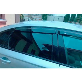 Okenné deflektory Sedan (4 ks, HIC) fotografia 4