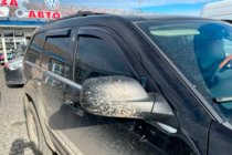 Jeep Grand Cherokee WK 2004–2010 Deflektory okien (4 ks, HIC) fotografia 2