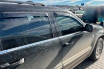 Jeep Grand Cherokee WK 2004–2010 Deflektory okien (4 ks, HIC) fotografia 5