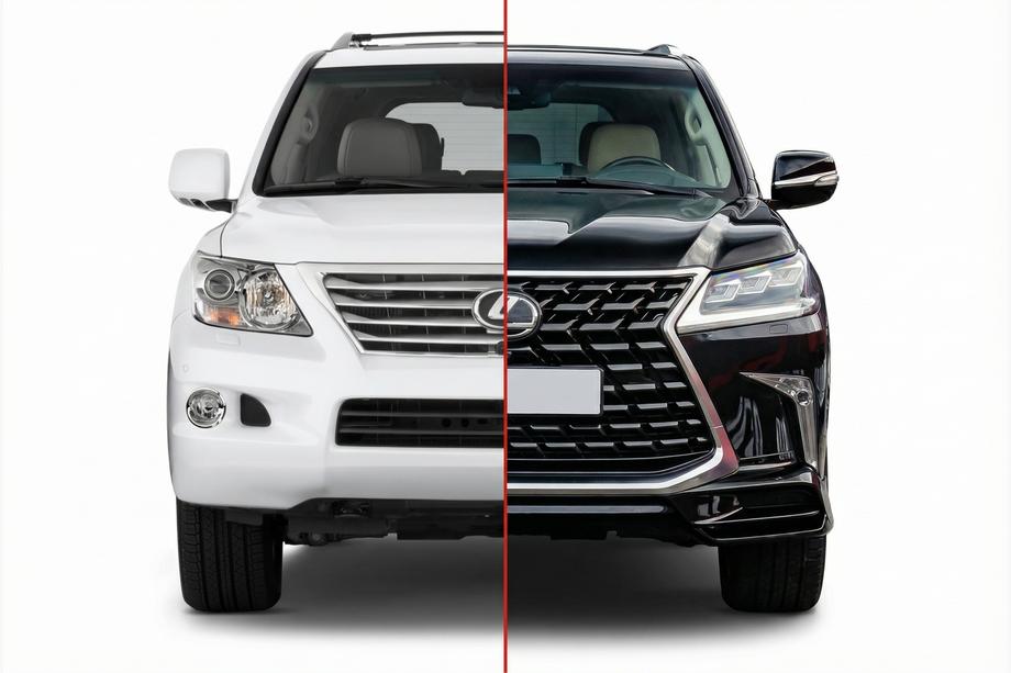 Lexus LX570/450d 2008–2022 Facelift kit z modelu 2008-2016 na TRD Sport (2021+) Image