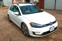 Volkswagen Golf 7/E-Golf 2012–2020 OmsaLine Solid strešné lyžiny (2 ks, čierne) fotografia 8