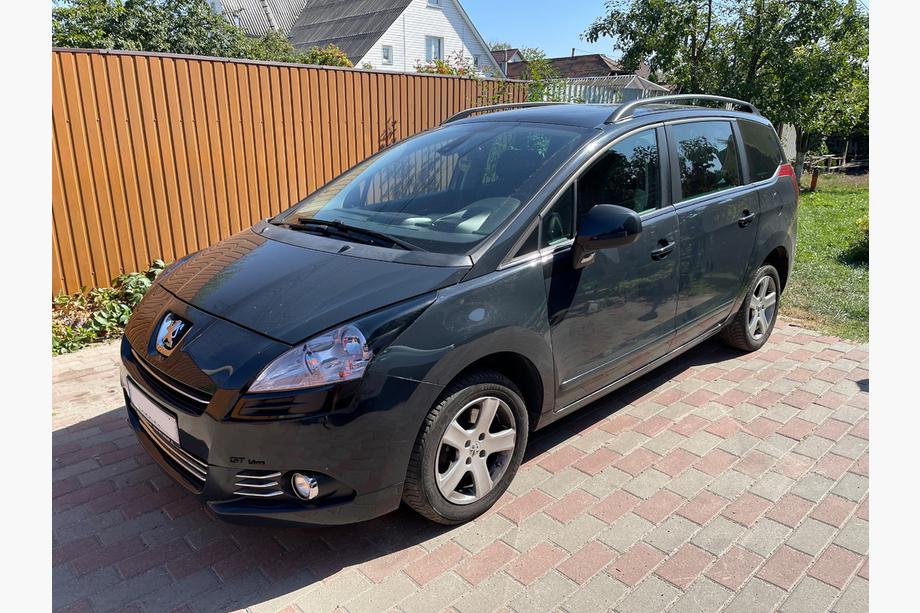 Peugeot 5008 2009–2016 OmsaLine Solid strešné lyžiny (2 ks, čierne) Fotografia 4