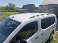 Peugeot Partner/Rifter 2019– OmsaLine Solid strešné lyžiny (2 ks, čierne) fotografia 3
