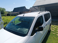 Opel Combo 2019– OmsaLine Solid strešné lyžiny (2 ks, čierne) fotografia 5