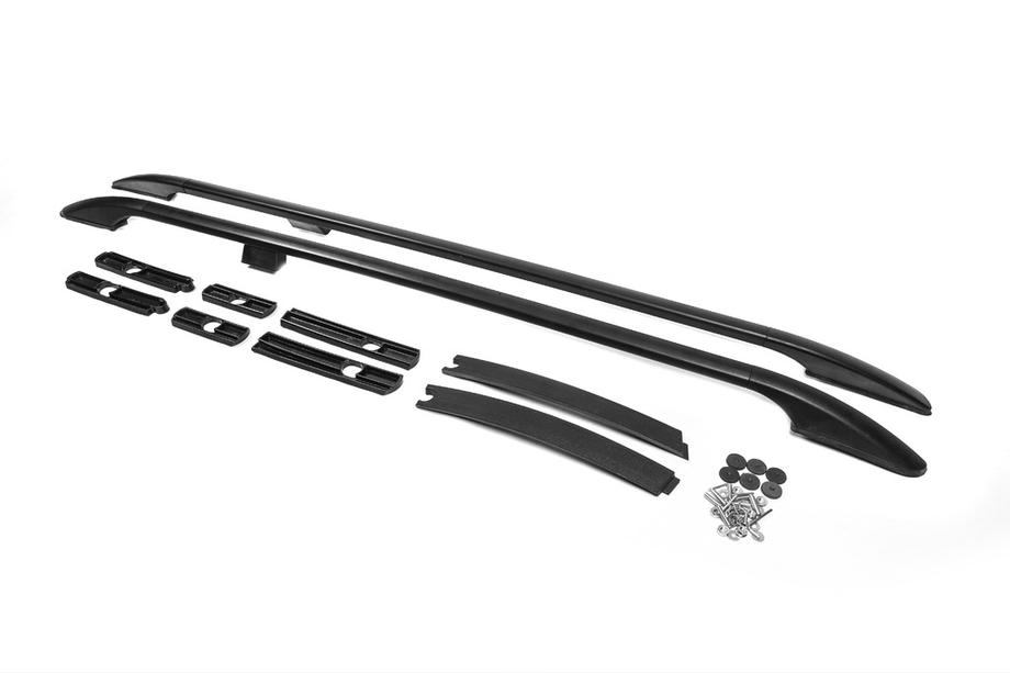 Ford Connect 2014–2021 OmsaLine Solid strešné lyžiny (2 ks, čierne) Krátky rázvor Image