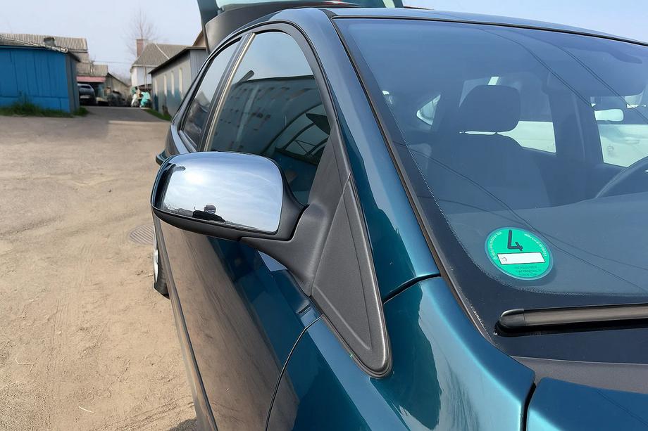 Ford Fusion 2002–2012 Kryty zrkadiel (2 ks) chromovaný plast Fotografia 3
