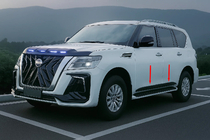 Nissan Armada 2016–2024 Dverové lišty (4 ks, čierne) fotografia 3