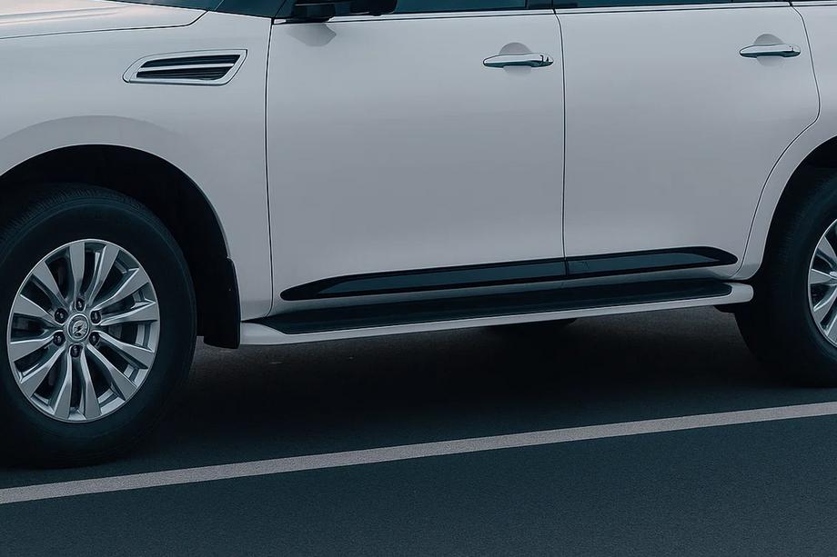 Nissan Armada 2016–2024 Dverové lišty (4 ks, čierne) Image