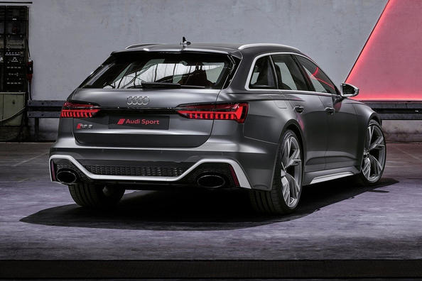 Test 600-koňového štvorkolkového kombi Audi RS6 Avant Fotografia 3