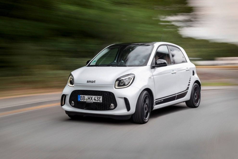 Elektrický štvordverový hatchback Smart EQ forfour