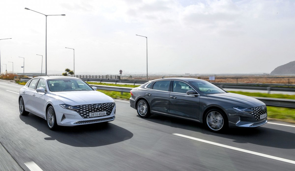 Modernizovaný sedan Hyundai Grandeur šiestej generácie