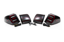 Nissan Patrol Y62 2010–2024 Zadné LED svetlá 2010-2021 (Black-Sequential) fotografia 6