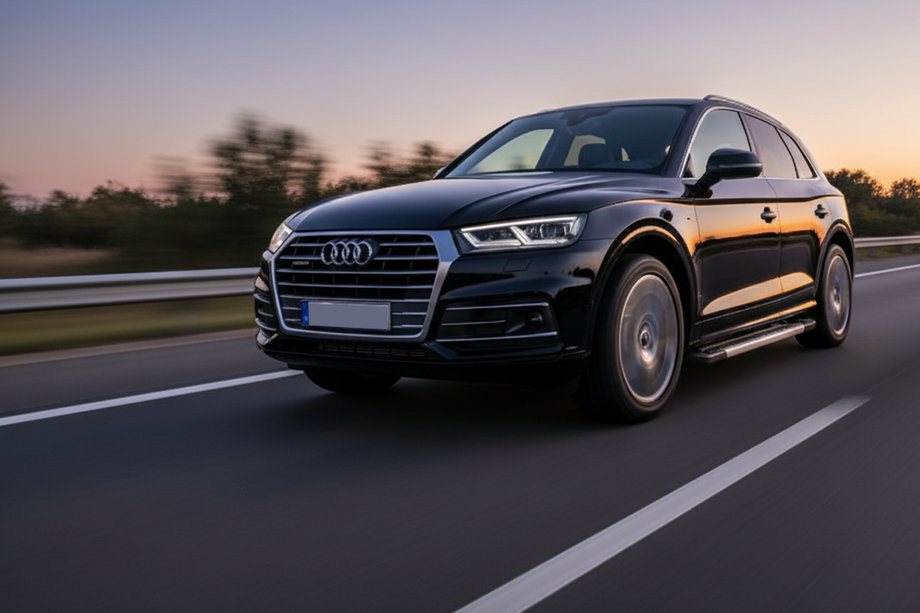 Audi Q5 2017–2025 Bočné nášľapy Vision New Grey (2 ks, hliník) Image