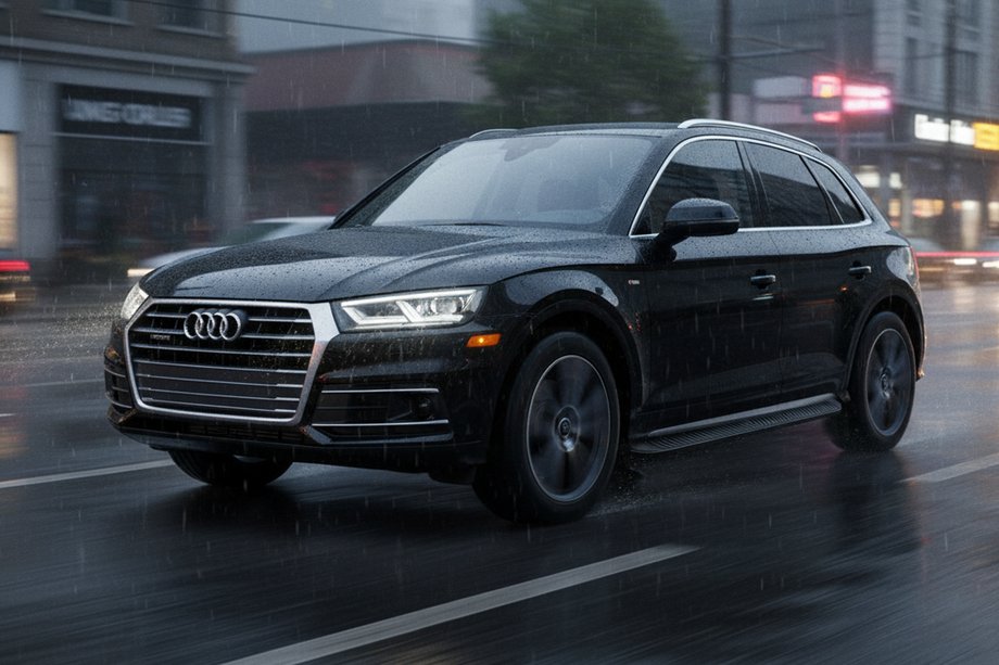 Audi Q5 2017–2025 Bočné prahy Tayga Black (2 ks, hliník) Image