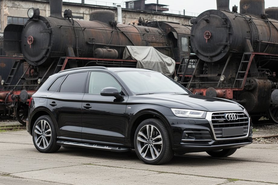 Audi Q5 2017–2025 Bočné nášľapy Sunrise (2 ks, hliník) Image