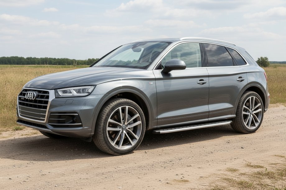 Audi Q5 2017–2025 Bočné nášľapy Fullmond (2 ks, hliník) Image