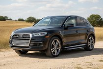 Audi Q5 2017–2025 Bočné nášľapy Allmond Grey (2 ks, hliník) fotografia 1