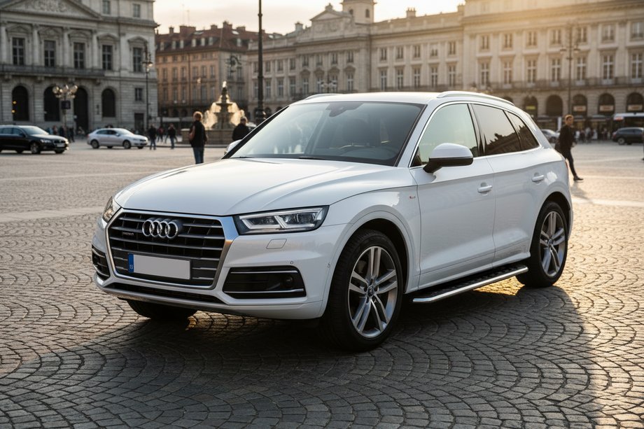 Audi Q5 2017–2025 Bočné nášľapy Maydos V1 (2 ks, hliník) Image