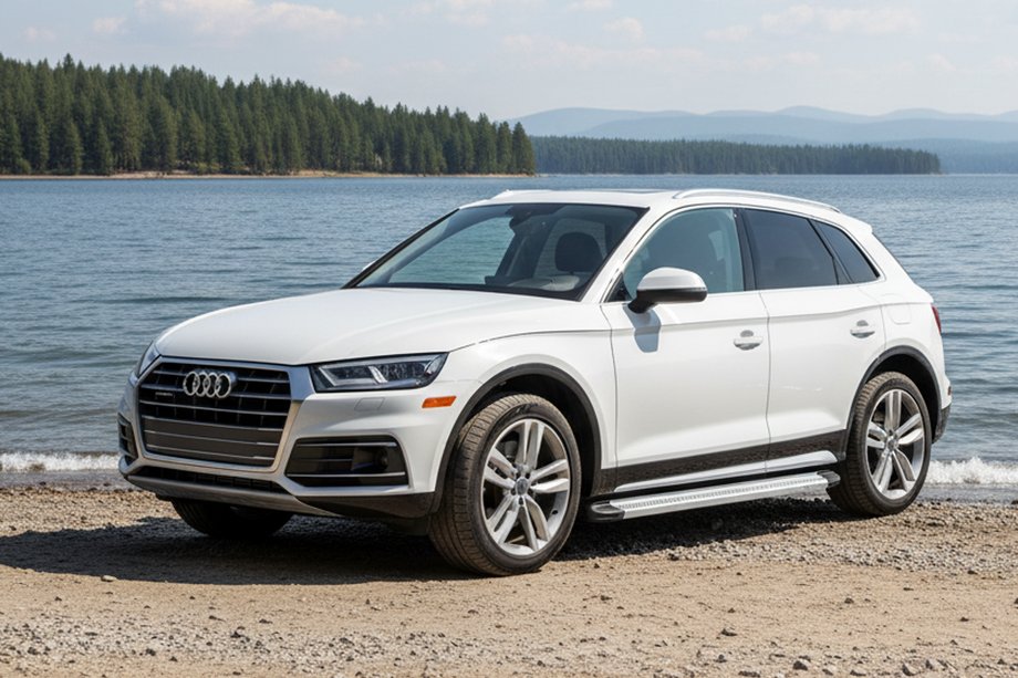 Audi Q5 2017–2025 Bočné nášľapy Maya V2 (2 ks, hliník) Image