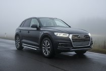 Audi Q5 2017–2025 Bočné nášľapy Maya V1 (2 ks, hliník) fotografia 1