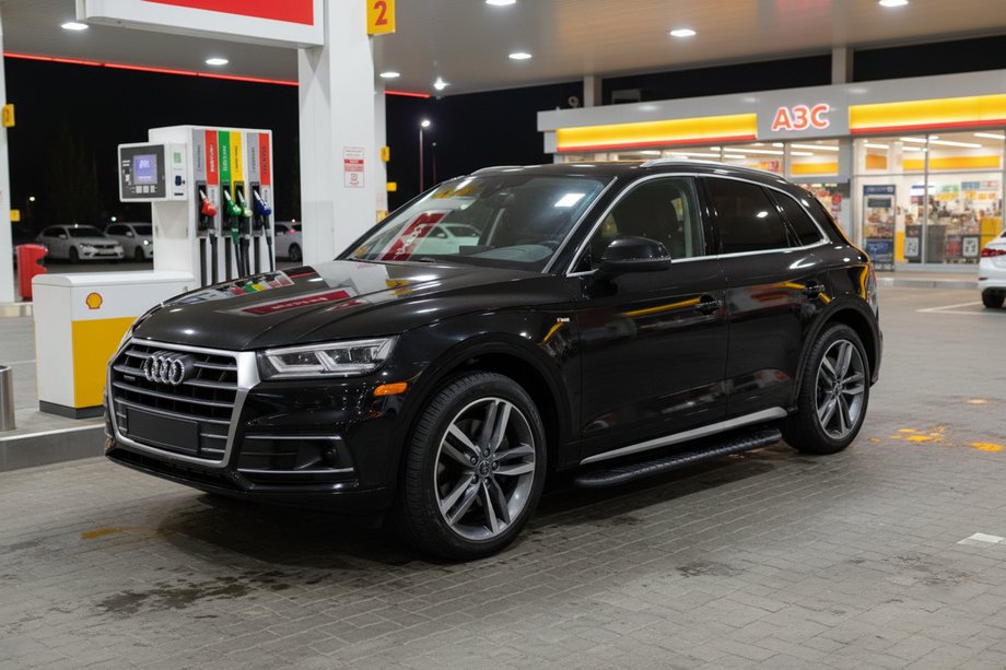 Audi Q5 2017–2025 Bočné nášľapy Bosphorus Black (2 ks, hliník) Image