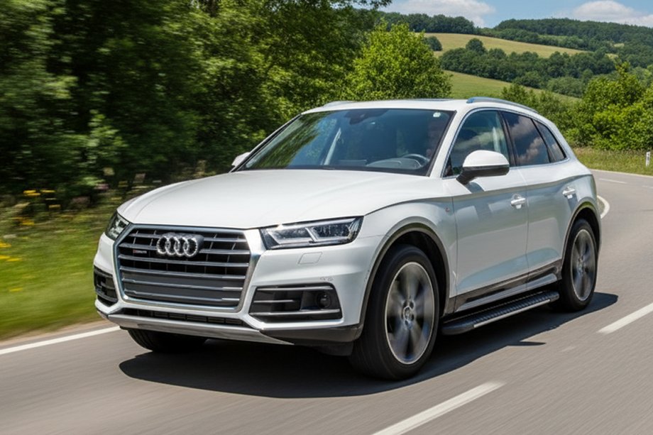 Audi Q5 2017–2025 Bočné nášľapy Bosphorus Grey (2 ks, hliník) Image