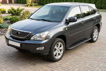 Lexus RX 2003–2009 Bočné nášľapy Bosphorus Black (2 ks, hliník) fotografia 1