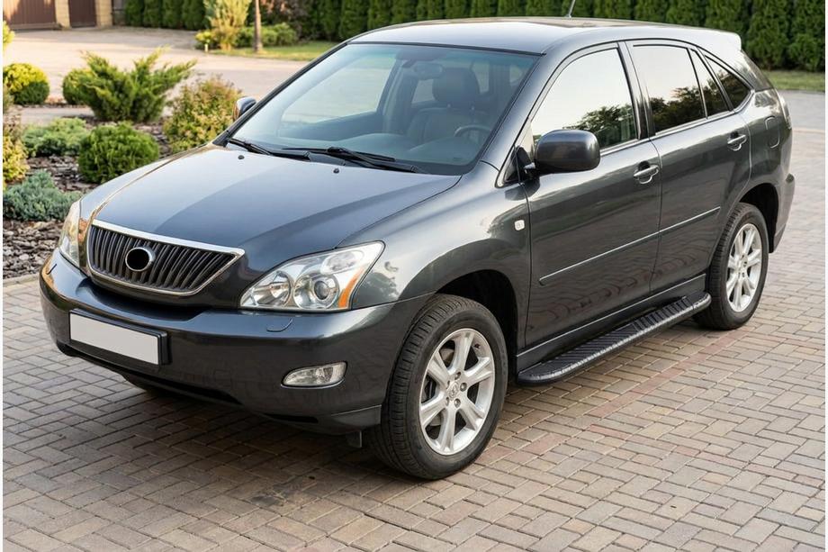 Lexus RX 2003–2009 Bočné nášľapy Bosphorus Black (2 ks, hliník) Image